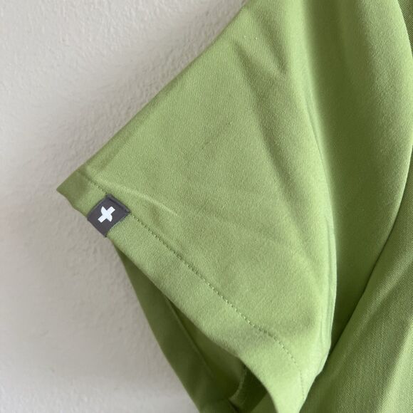 Figs Technical Collection Scrubs Short Sleeve Top Women’s Small Matcha Green - Picture 5 of 8